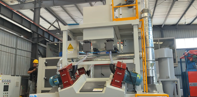 舒兰喷砂机在金属加工行业的应用与优势