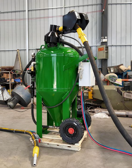 舒兰移动式喷砂机 户外施工效率翻倍