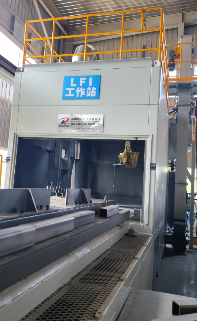 舒兰喷砂机自动化改造 提升生产线产能